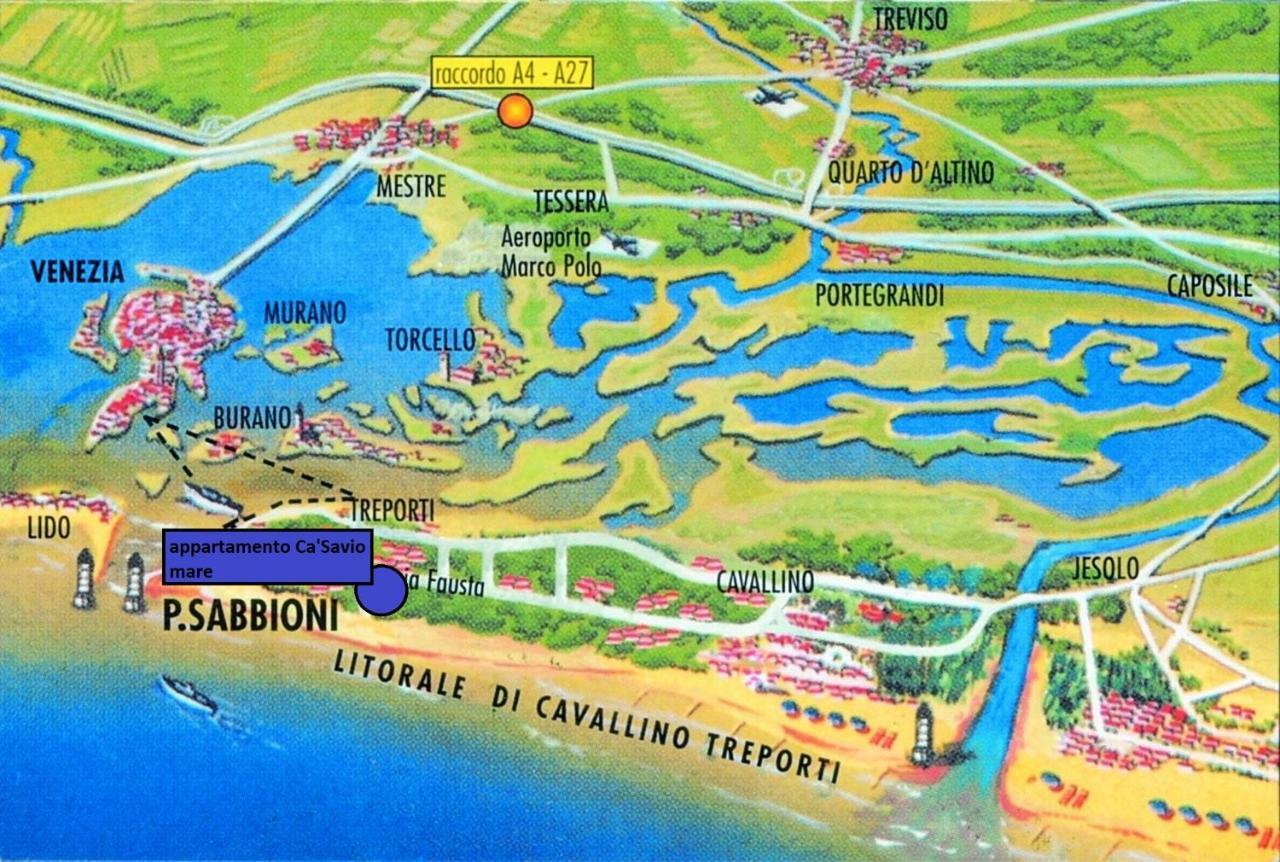 Ca'Savio Mare Apartment Cavallino-Treporti Luaran gambar